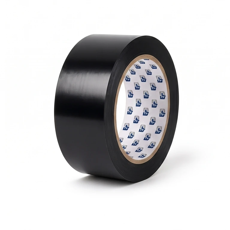 PE Tape 65 Mic — Black — Europack industrial product